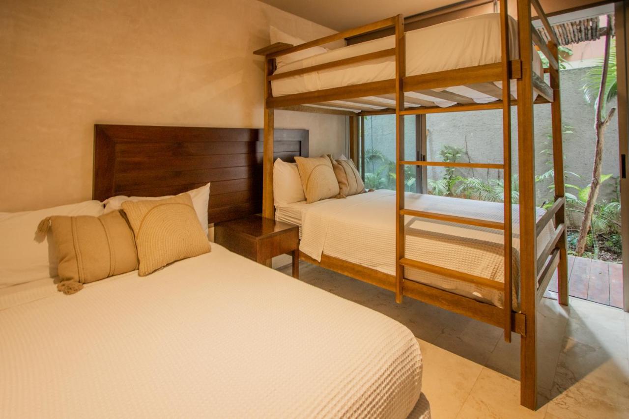 Appartement Ideal 4 Groups Aldeazama 2br 10pax Apt Papaya Playa Tulum